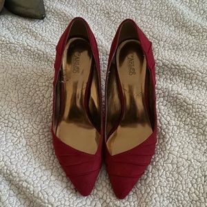 Red Carlos Santana Heels ‘Westly’ Size 10